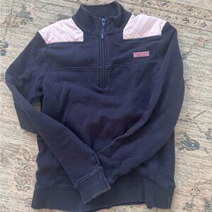 Vineyard Vines Navy Cotton Pullover